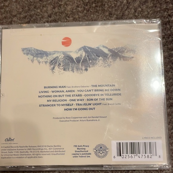Dierks Bentley, The Mountain CD , NEW, never open - Picture 2 of 5